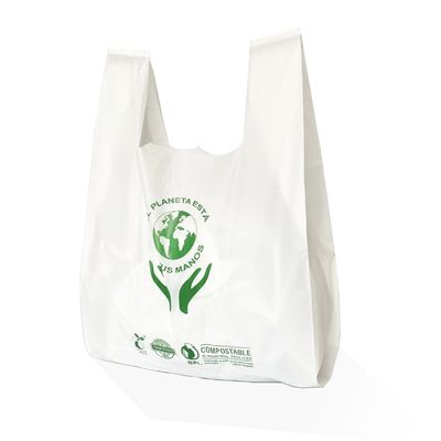 Hdpe 생분해 가능한 쇼핑백 콤포스트 가능한 콤포스트 가방