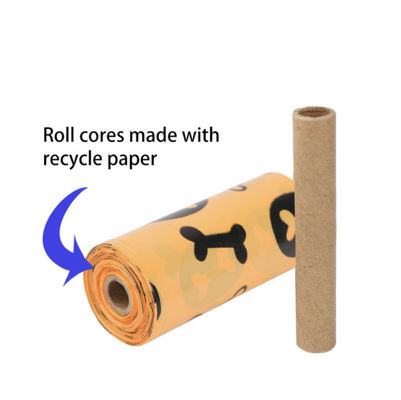 100pcs/roll 2.6 갤런 10l 핸들 넥타이 생분해성 비료화 가능한 부엌 폐기물 쓰레기 쓰레기 봉지