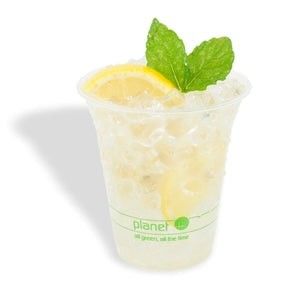 맑은 커피 생분해성 PLA 컵 7oz/9oz/10oz 일회용