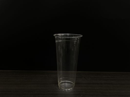 음료 옥수수 매개체 생분해성 PLA 컵 단벽 뚜??