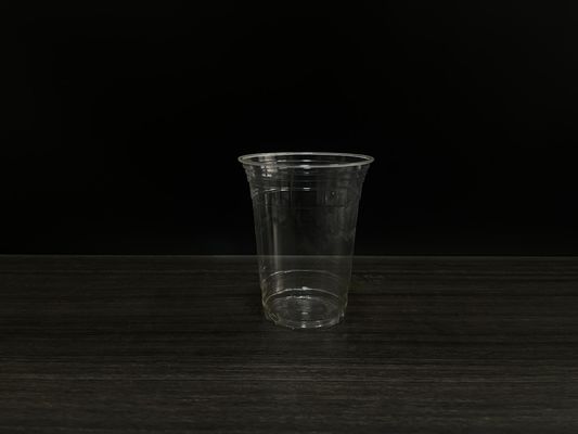 음료 옥수수 매개체 생분해성 PLA 컵 단벽 뚜??