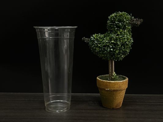 OEM 맑은 지속 가능한 커피 컵 바이오 플라스틱 컵 대량