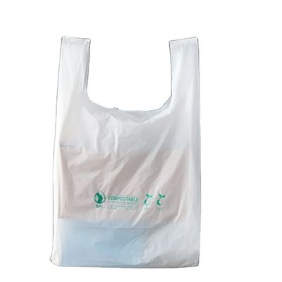 슈퍼마켓 PBAT PLA 포장 가방 생분해성 EN13432 표준